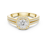 Gold Ring LR-0266, Yellow Gold