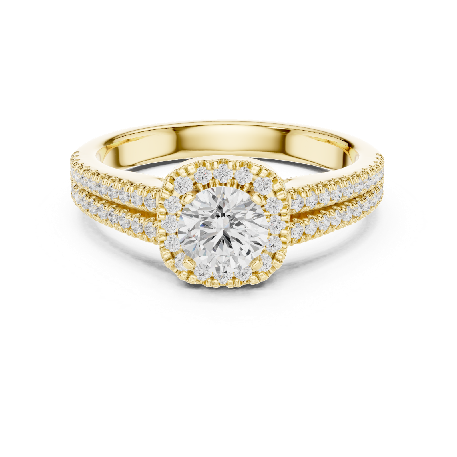 Gold Ring LR-0266, Yellow Gold