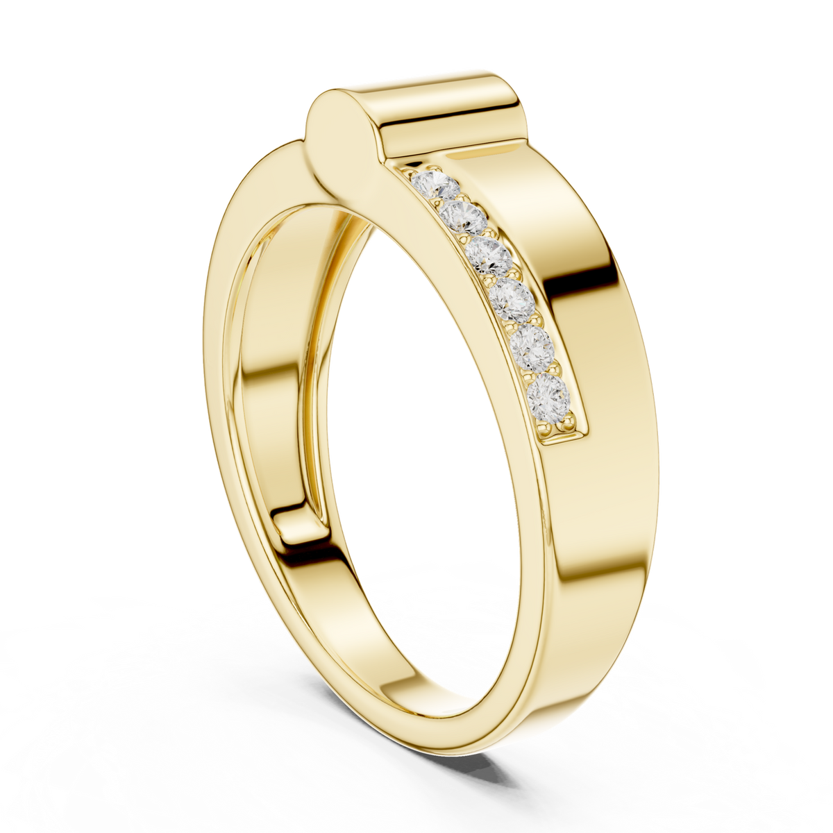 Gold Ring SBMR(12), Yellow Gold, view 1