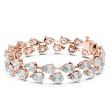 Gold Bracelet 25-CAD, Rose Gold, view 1