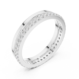 Gold Ring R26, White Gold, view 2