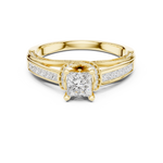 Gold Ring LR-0282, Yellow Gold, view 4
