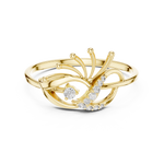 Gold Ring 1 (142), Yellow Gold, view 4