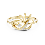 Gold Ring 1 (142), Yellow Gold, view 4