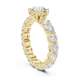 Gold Ring DDLR-656, Yellow Gold, view 1