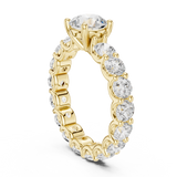 Gold Ring DDLR-656, Yellow Gold, view 1