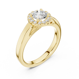 Gold Ring LR-0264, Yellow Gold, view 2