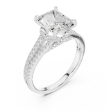Gold Ring DDLR-252, White Gold, view 2