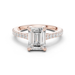 Gold Ring DDLR-876, Rose Gold