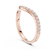 Gold Ring DDLR-791, Rose Gold, view 1