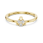 Gold Ring LR-01 (92), Yellow Gold, view 4
