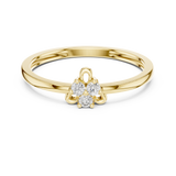 Gold Ring LR-01 (92), Yellow Gold, view 4