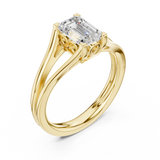 Gold Ring DDLR-692, Yellow Gold, view 2