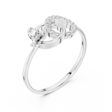Gold Ring 1 (224), White Gold, view 2