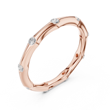 Gold Ring DDLR-421, Rose Gold, view 2