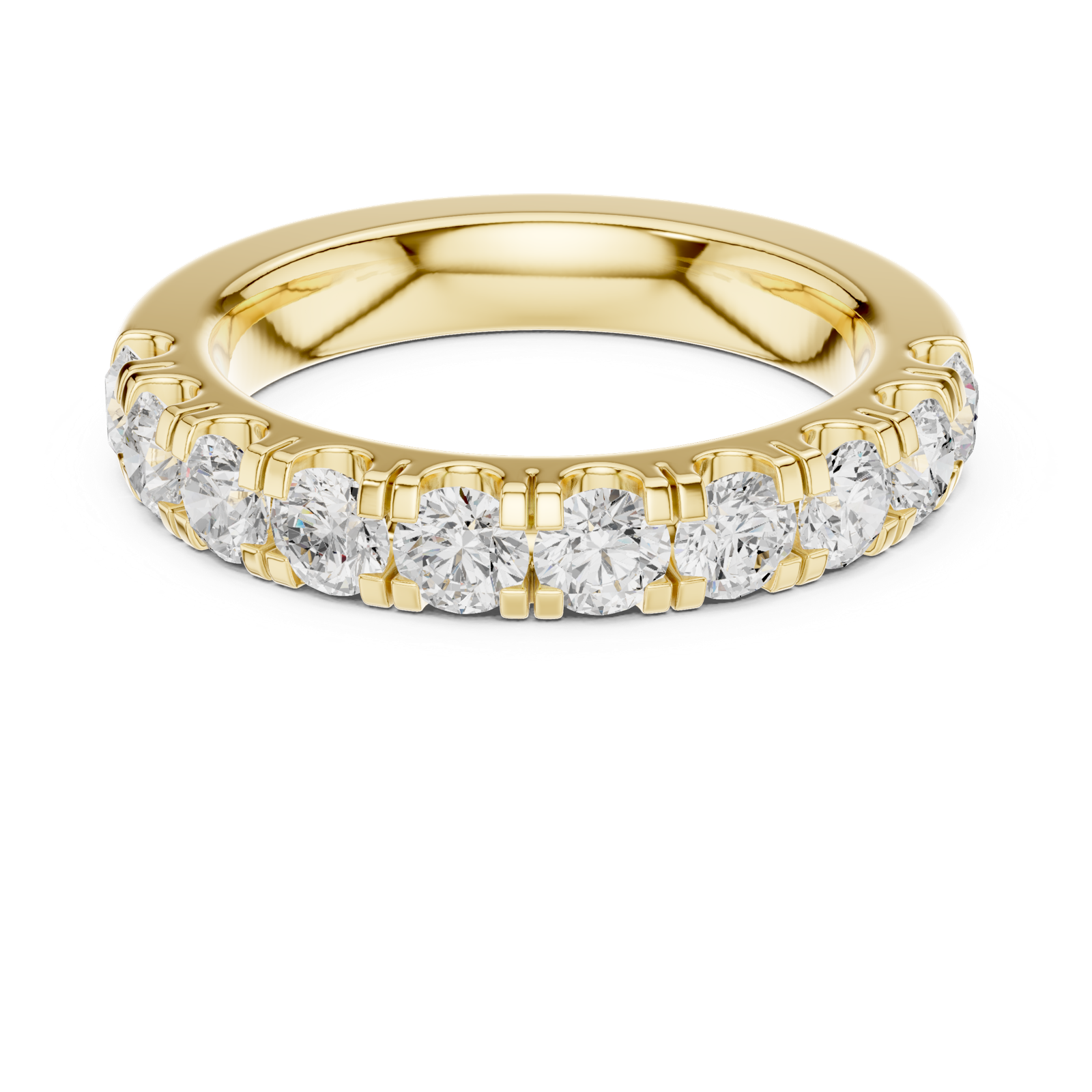 Gold Ring DDLR-599, Yellow Gold, view 4