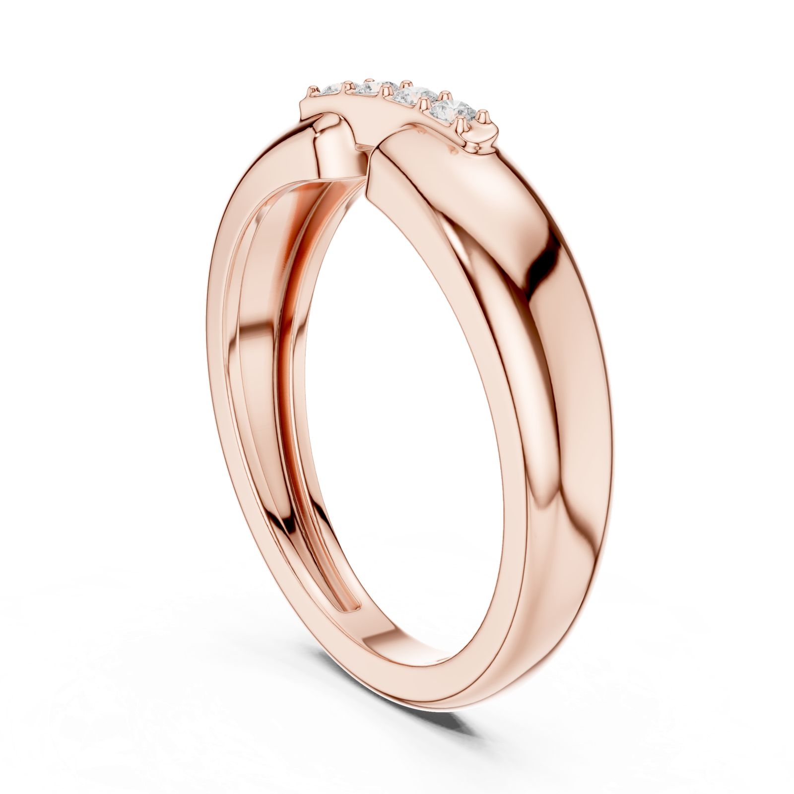 Gold Ring SBMR(24), Rose Gold