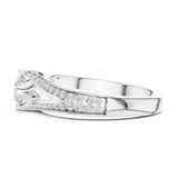 Gold Ring LR-0305, White Gold, view 3