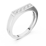 Gold Ring SBMR(16), White Gold, view 2