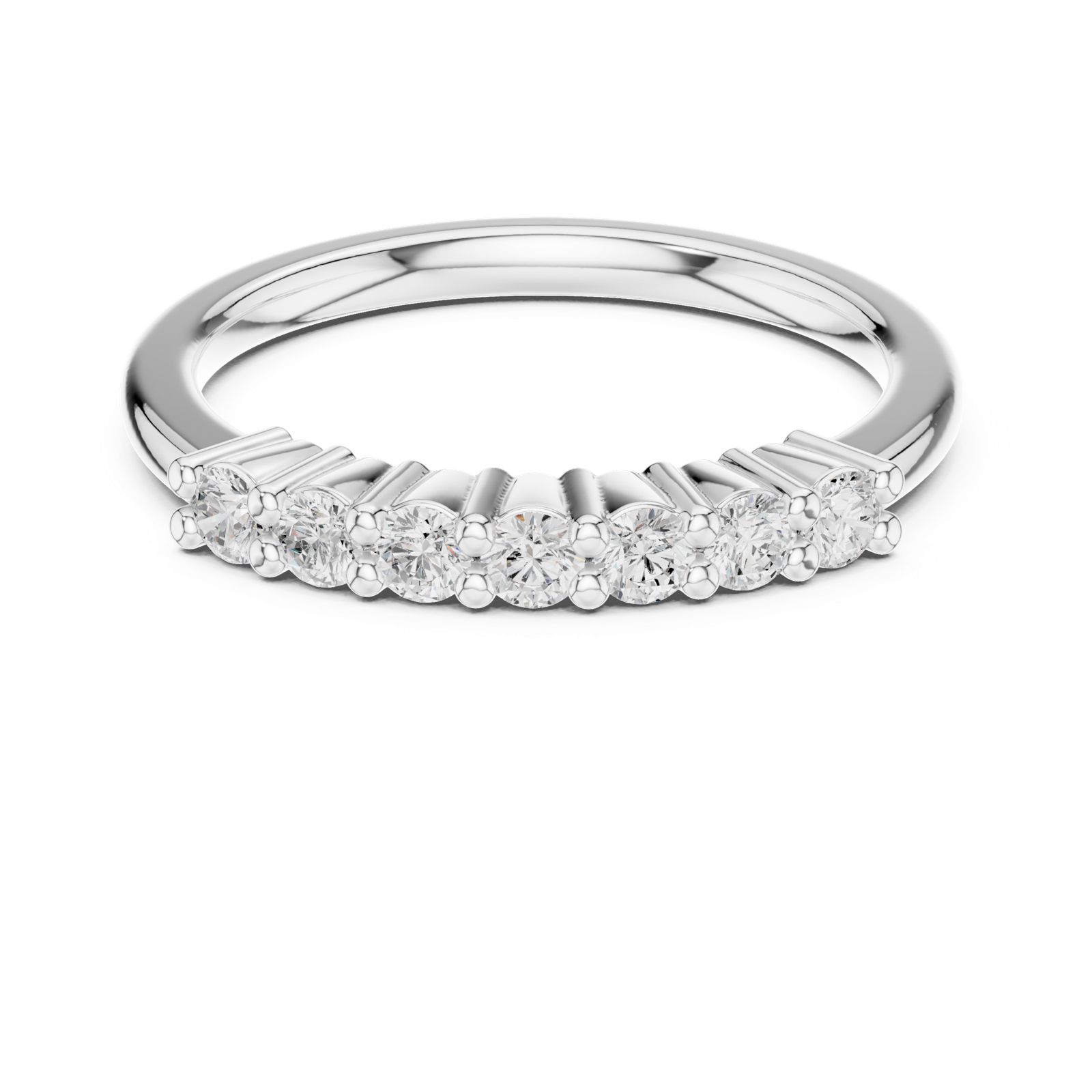 Gold Ring DDLR-618, White Gold, view 4