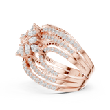 Gold Ring SBWR(67), Rose Gold, view 3