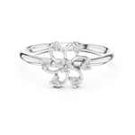Gold Ring 1 (367), White Gold, view 4