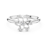 Gold Ring 1 (367), White Gold, view 4