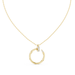 Gold Pendant 12-10001P, Yellow Gold