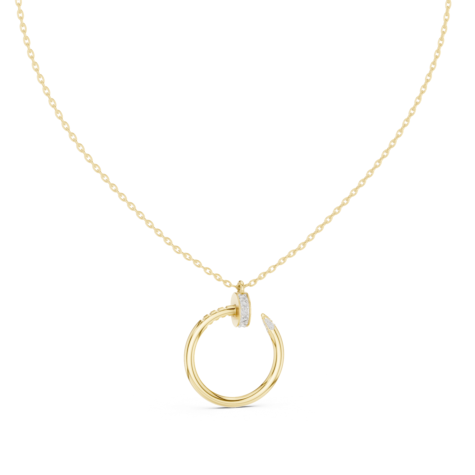 Gold Pendant 12-10001P, Yellow Gold