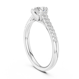 Gold Ring DDLR-586, White Gold