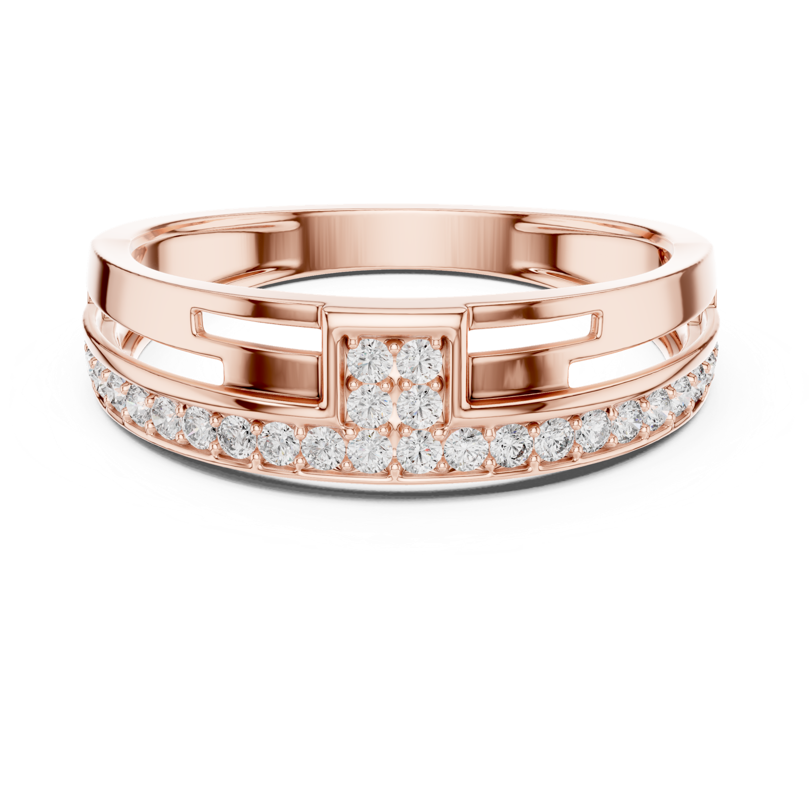 Gold Ring LR-01 (9), Rose Gold