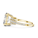 Gold Ring DDLR-060, Yellow Gold, view 3