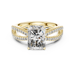 Gold Ring L03-704, Yellow Gold