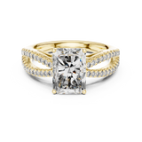 Gold Ring L03-704, Yellow Gold