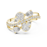 Gold Ring HLR -58, Yellow Gold