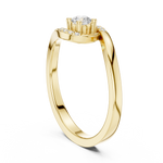 Gold Ring DDLR-841, Yellow Gold, view 1