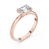 Gold Ring DDLR-1076, Rose Gold, view 2
