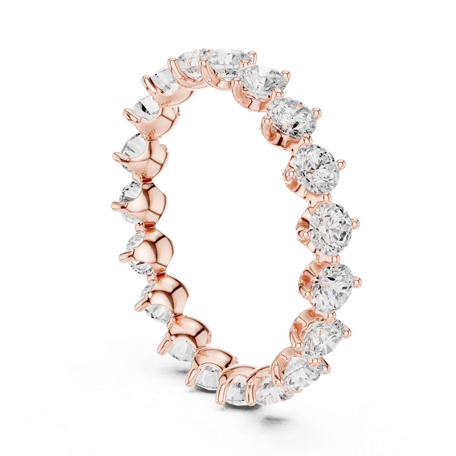 Gold Ring DDLR-373, Rose Gold
