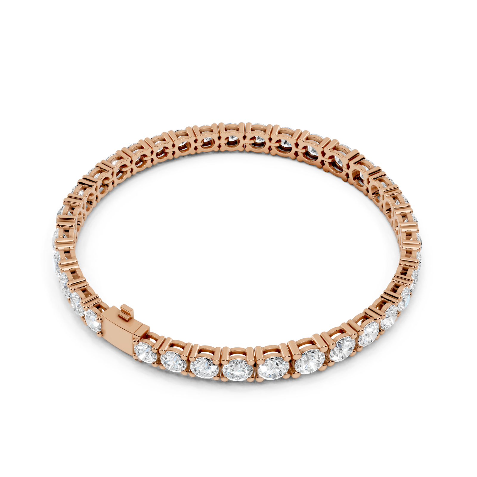 Gold Bracelet GLBR-0016, Rose Gold