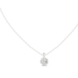Gold Pendant GPD-0039, White Gold, view 1