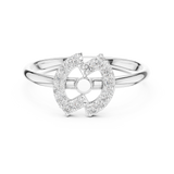 Gold Ring 1 (356), White Gold, view 4