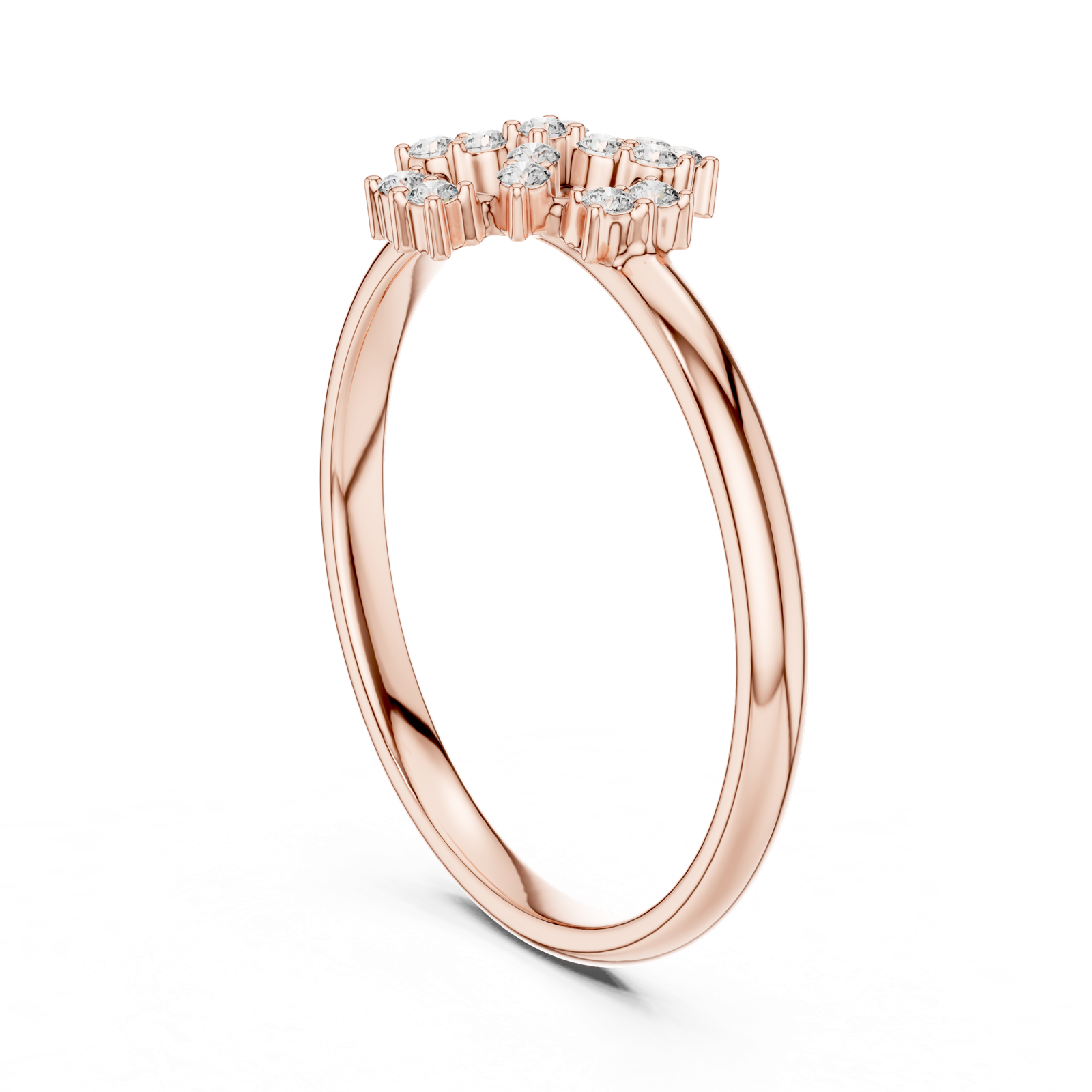 Gold Ring 1 (428), Rose Gold, view 1