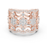 Gold Ring DDLR-818, Rose Gold