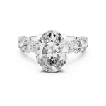 Gold Pendant 9-10012L_12, White Gold