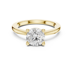 Gold Ring DDLR-848, Yellow Gold, view 4