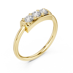 Gold Ring L28-16, Yellow Gold, view 2