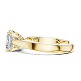 Gold Ring DDLR-052, Yellow Gold, view 3