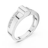 Gold Ring SBMR(12), White Gold, view 2