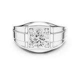 Gold Ring SBMR(21), White Gold, view 4