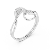 Gold Ring 1 (223), White Gold, view 2